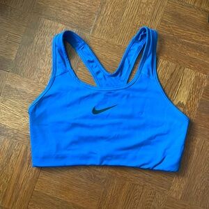 Deep Blue Dri Fit Nike Sports Bra size L